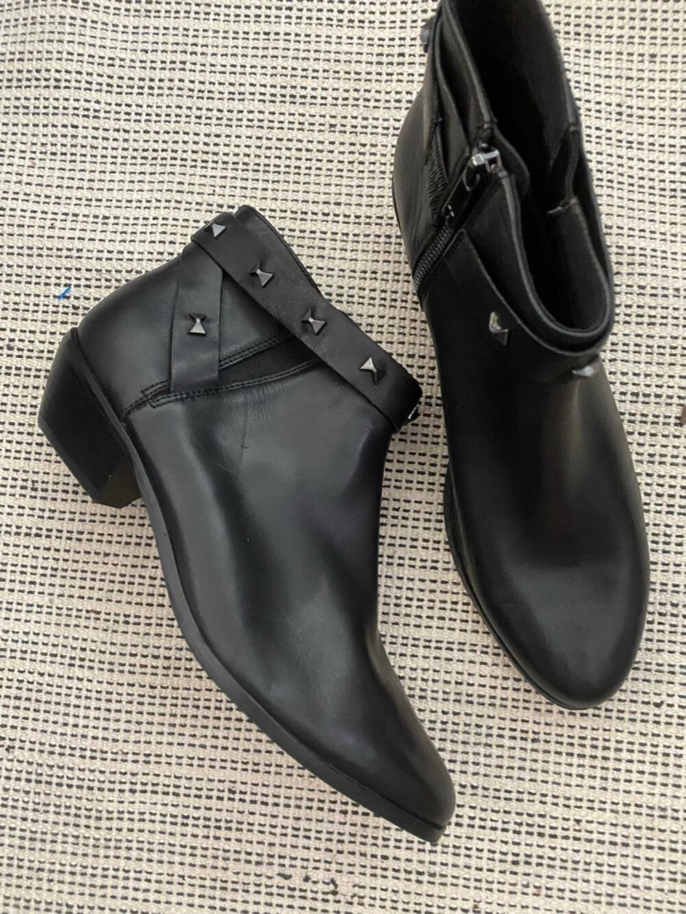 Ted Baker Homada Black Studded Bootie | 40.5